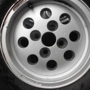 13" GENUINE FORD CAPRI PEPPERPOT ALLOY WHEEL