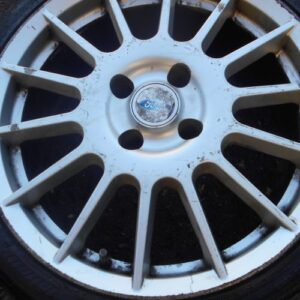 17" GENUINE FORD PUMA RACING ALLOY WHEELS / TYRES