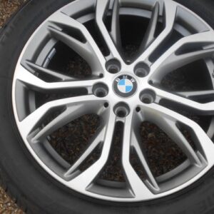 18" GENUINE BMW STYLE 566 ALLOY WHEELS / TYRES – AS NEW