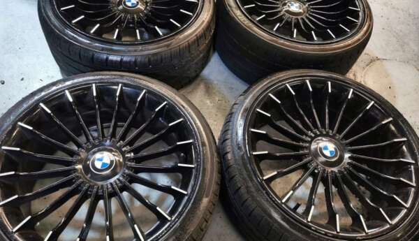 19" BMW ALPINA STYLE CONCAVE ALLOY WHEELS / TYRES