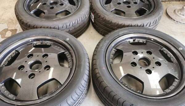 18" FORD TRANSIT CALIBRE ALLOY WHEELS / NEW TYRES