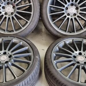 19" GENUINE MERCEDES AMG C63 ALLOY WHEELS / TYRES