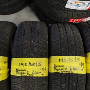 195 / 65 / 15 BARUM POLARIS 2 WINTER TYRES – FOUR AVAILABLE