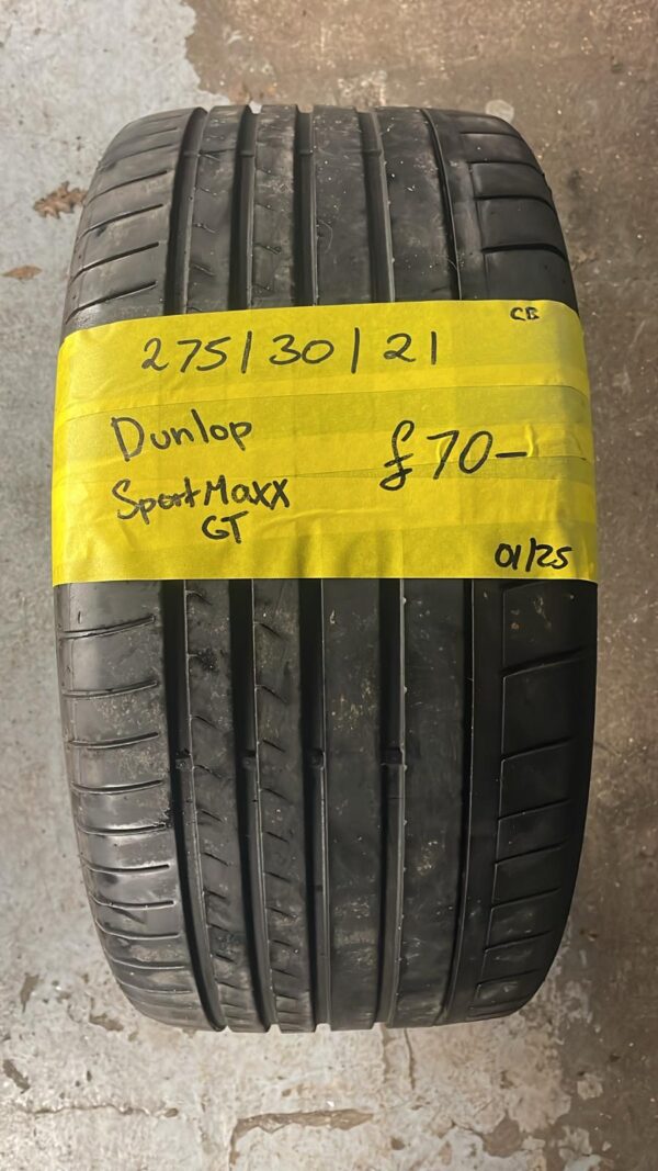 275 30 21 dunlop sport maxx