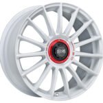 OZ Racing SUPERT  EVOLUZ  WRC 18x8 ET45 5x112 RACE WHITE
