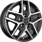 MSW 40 VAN 16x6.5 ET55 5x130 GLOSS BLACK FULL POLISHED