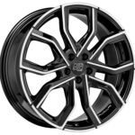 MSW 41 19x8 ET27 5x112 GLOSS BLACK FULL POLISHED