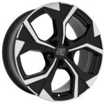 MSW 43 18x8 ET45 5x108 GLOSS BLACK FULL POLISHED