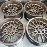18" GENUINE BMW STYLE 32 ALLOY WHEELS - BRONZE