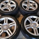 17" AUDI A4 ALLOY WHEELS / TYRES -  5 X 112 FITMENT