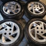 15" Genuine Ford RS Turbo Alloy Wheels / New Tyres