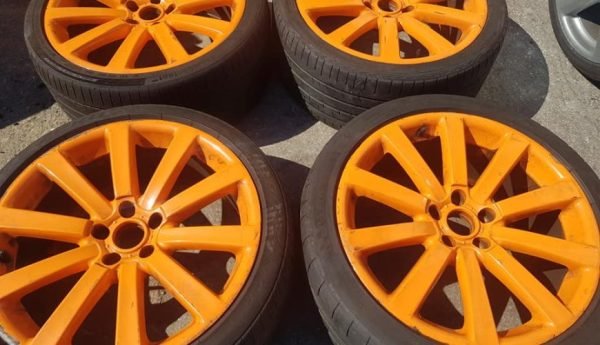 19" VOLKSWAGEN T4 ALLOY WHEELS / TYRES - Image 1