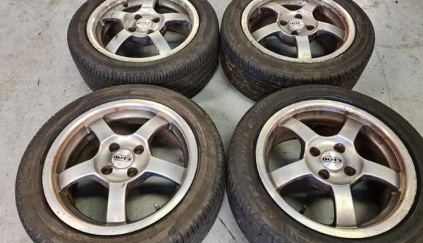 15" DOTZ RACING WHEELS / TYRES – MAZDA MX5 - Image 1