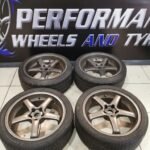 19" GENUINE HIRO RM 26 ALLOY WHEELS / TYRES -  5 X 114.3 FITMENT