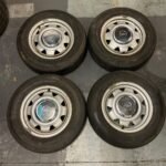 14" AUDI 100 STEEL WHEELS / TYRES -  4 X 108 FITMENT