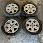 14" BBS ALLOY WHEELS / TYRES  - 4 X 100  FITMENT  - VOLKSWAGEN  FITMENT