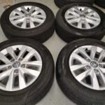 16" Volkswagen T5 Highline Clayton Alloy Wheels / Tyres