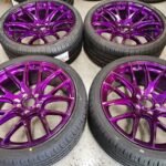 20" Bmw CSL Style Alloy Wheels / New Tyres – Candy Purple