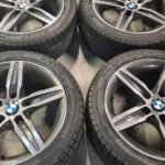17" BMW 1 SERIES MOTORSPORT STYLE 379 POLISHED ALLOY WHEELS / NEW TYRES