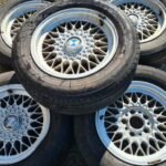 15" BMW E34 5 SERIES ALLOY WHEELS / TYRES