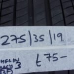 275 / 35 / 19 MICHELIN PRIMACY 3 – RUN FLAT TYRE