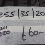 255 / 35 / 20 PIRELLI P ZERO