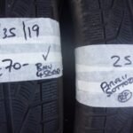 255 / 35 / 19 PIRELLI SOTTOZERO RUNFLAT TYRE