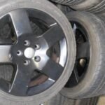17" AUDI ALLOY WHEELS / TYRES - 5 X 100
