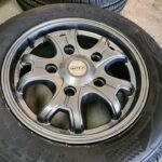 16" FORD TRANSIT DOTZ RACING ALLOY WHEELS / NEW TYRES