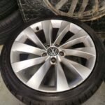 18" GENUINE VOLKSWAGEN SCIROCCO TURBINE ALLOY WHEELS / TYRES