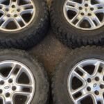 17″ LAND ROVER TD 5 WHEELS WITH 235/65/17 INSA TURBO DAKAR TYRES