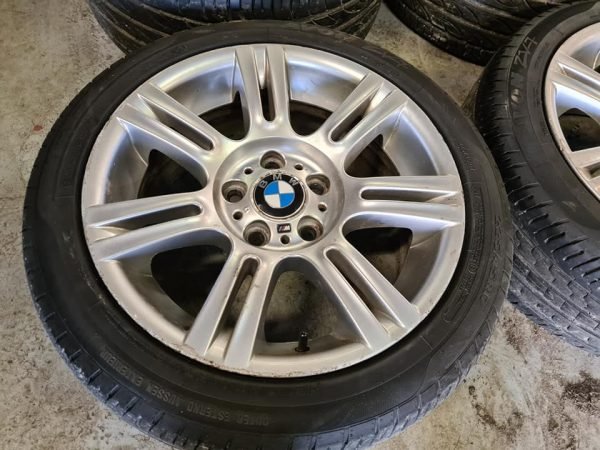 17" GENUINE BMW MOTORSPORT STYLE 194 ALLOY WHEELS / TYRES - Image 1
