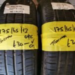 175 / 65 / 13  TRACMAX TYRES   - TWO AVAILABLE