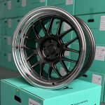Aero Elite x 7Twenty Style 57 18x9.5 ET15 5x114.3 Gloss Gunmetal/Machined Lip