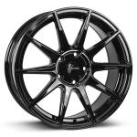 1Form Edition 3+ 17x7.5 ET40-45 4H BLANK Gloss Black