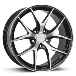 1Form Edition 9 19x8.5 ET25-45 5H BLANK Gloss Black with Polished Face