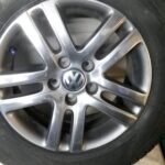 16" VOLKSWAGEN T4 POLISHED ALLOY WHEELS / TYRES