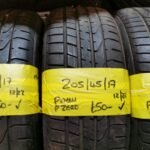 205 / 45 / 17 PIRELLI P ZERO TYRES – THREE AVAILABLE
