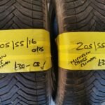 205 / 55 / 16 MICHELIN CROSS CLIMATE TYRES - TWO AVAILABLE