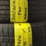 205 / 70 / 15 PIRELLI / MAXXIS TYRES