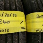 205 / 70 / 15 MAXXIS TYRES – TWO AVAILABLE