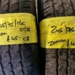 205 / 75 / 16C  ZEETEX COMMERCIAL TYRES - TWO AVAILABLE