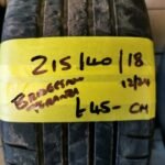 215 / 40 / 18  BRIDGESTONE TURANZA TYRE - FITTING AVAILABLE