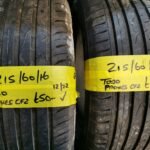215 / 60 / 16 Toyo Proxes CF2 Tyres – Two Available