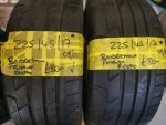 225 / 45 / 17 BRIDGESTONE RE 070 TYRES - TWO AVAILABLE