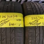 225 / 45 / 19  BRIDGESTONE DUELLER H / P SPORT TYRES  -  TWO AVAILABLE