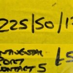 225 / 50 / 17 CONTINETAL SPORT CONTACT 5 TYRE