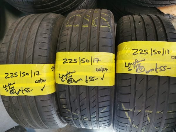 225 / 50 / 17 LAUFENN S FIT RUN FLAT TYRES - Image 1