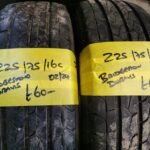 225 / 75 / 16C BRIDGESTONE DURAVIS TYRES