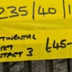 235 / 40 / 18 CONTINENTAL SPORT CONTACT 3 TYRE